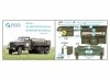 Quinta Studio QD48053 GMC CCKW 353 fuel truck 3D-Printed & coloured Interior on decal paper (Tamiya) 1/48